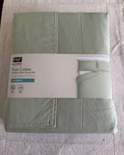 Image of Pure Cotton Double Duvet Set with Pillow Cases -100% Cotton