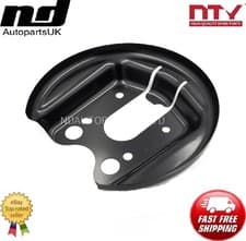 Image of 1x Rear L/R Brake Disc Dust Cover Back Plate Shield For PEUGEOT 307 07- 308 3008