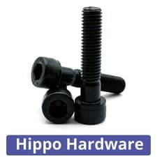 Image of M5 (5mm) Black Socket Cap Screws Self Colour 12.9 High Tensile Allen Bolt