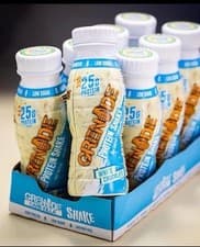 Image of Grenade Carb Killa High Protein Shake 8x330ml 24g of protein per bottle GMO free