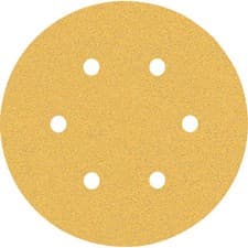Image of Bosch EXPERT C470 Red Wood Top Sanding Discs 150mm 150mm 80g Pack of 5