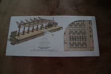Image of UGEARS Mechanical models - 70013 Railway Platform - 3D Puzzle Kit Wooden Toys