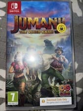 Image of Jumanji Nintendo Switch The Video Game Brand New & Sealed Code In A Box