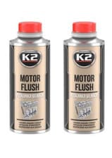 Image of 2 x K2 MOTOR ENGINE FLUSH Cleans Engines Internally Flushing Oil Additive 250mL