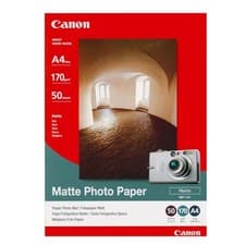 Image of Original Canon MP-101 A4 Matte Photo Paper, 170gsm - 50 Sheets (7981A005)