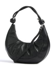 Image of Ted Baker Twilila Twisted Handle Leather Cross Body Bag Black