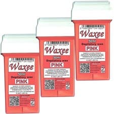 Image of Waxee Compatible for Veet EasyWax 50ml roll on Wax Replacement Roller Wax Car...