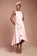 Image of Coast Blush Midi Dress Womens Occasion Dresses