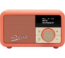 Image of Roberts Revival Petite 2 DAB+/FM/Bluetooth Portable Radio Pop Orange NEW
