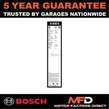 Image of Windscreen Wiper Blade Front Bosch Fits 3 Series X1 A3 A-Class GLA
