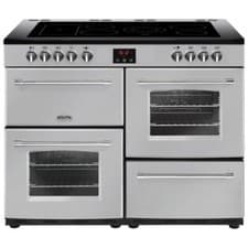 Image of UK MADE,Electric Range Cooker Ceramic Belling Farmhouse 444444149 110cm - Silver
