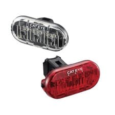 Image of Cateye Omni 3 Front & Rear Bike Light Set