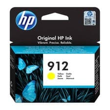 Image of Original HP 912 Yellow Ink Cartridge (3YL79AE)
