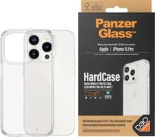 Image of PanzerGlass iPhone 15 Pro HardCase Transparent D3O Shockproof Anti-yellowing