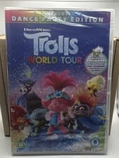 Image of Trolls World Tour Dance Party Edition DVD Brand New & Sealed **FREE P&P**