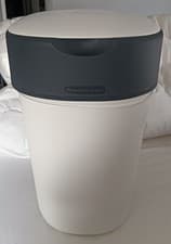 Image of Tommee Tippee Twist & Click Advanced Nappy Disposal System With 2 Nappy Refills