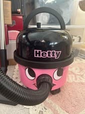 Image of Numatic 902289 Hetty HET.160-11 620W 6 Litres Bagged Cylinder Vacuum - Pink