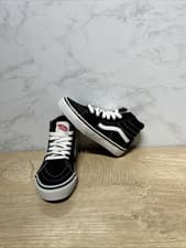 Image of Vans Little Kids Sk8-Hi Black/True White Sneakers VN000D5F6BT Sz 13 New