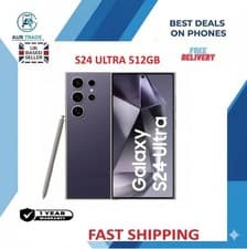 Image of Samsung Galaxy S24 Ultra 5G 512GB Unlocked Smart Phone- Violet-PRISTINE