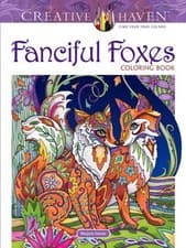 Image of Creative Haven Fanciful Foxes Coloring Book