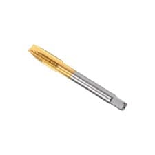 Image of M8 x 1 Titanium Coated High Speed Steel Spiral Point Threading Taps 1-Piece