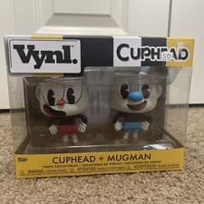 Image of Funko VYNL Cuphead Mugman 2 Pack Vinyl Collectible NEW