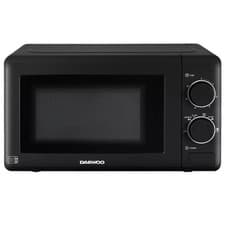 Image of Daewoo 20L 800W Manual Microwave 5 Power Setting 30Min Timer Defrost Black