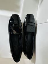 Image of Geox Respira Women's Flat UK 4 37 Black Colour Worn Once