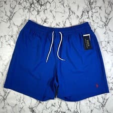 Image of POLO RALPH LAUREN Mens Blue Traveler Swim Shorts SIZE XL Trunks BNWT