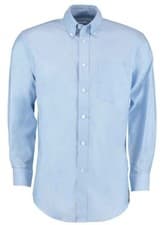 Image of Long Sleeve Oxford Shirt Mens 3XL 19'' Collar KUSTOM KIT Corporate Formal Dress