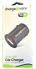 Image of Black USB Car Charger 5V 1A - New