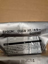 Image of S020193 EPSON GENUINE INK CARTRIDGE - ORIGINAL!