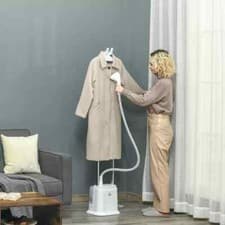 Image of Upright Garment Clothes Steamer with 6 Steam Settings 1.7L Water Tank