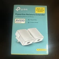 Image of TP-Link TL-WPA4220 KIT AV600 Powerline Adapter WiFi Extender Kit, Wi-Fi Booster
