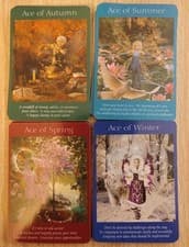 Image of Fairy Tarot Cards by Radleigh Valentine: 78 cards with Guidebook