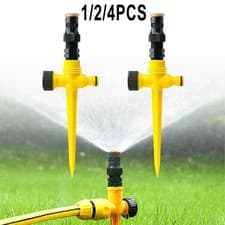 Image of 360° Rotation Auto-Irrigation System Garden Lawn Sprinkler Patio Save-Water