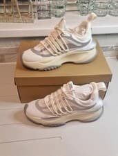 Image of Steve Madden Boost Up Trainers - White/Grey Colourway Women’s UK 6 - Brand New
