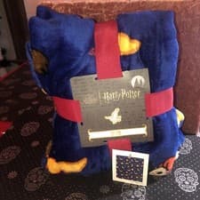 Image of Harry Potter Hogwarts Throw Blanket New 47X59 Inches