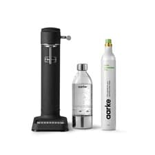 Image of Aarke Carbonator 3 Sparkling Water Maker in Stainless Steel Matte Black Finish