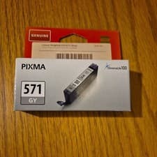 Image of Canon CLI-571Gy Grey Ink Cartridge for Pixma MG7750 MG7753 MG7752 MG7751