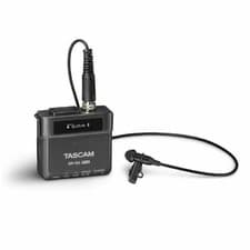 Image of Tascam DR-10L Pro 32-Bit Float Handheld Audio Recorder With Lavalier Microphone