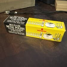 Image of HOTSPOT MULTI-USE METAL POLISH TIN CLEANS POLISHES AND PROTECTS 150ML BRAND NEW