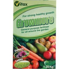 Image of Vitax Growmore Fertiliser 1.25kg