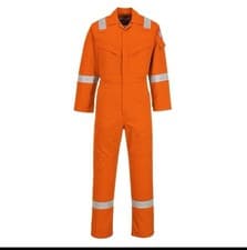 Image of Portwest FR21 Bizflame Work FR Super Lightweight Anti-Static Coverall -M L31”