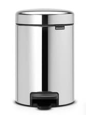 Image of BRABANTIA 3L PEDAL BIN NEWICON BRILLIANT STEEL BNIB RRP£29.99
