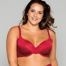 Image of LADIES DORINA JOANNA RED T-SHIRT BRA 34D BNWT
