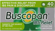 Image of Buscopan IBS Relief 40 tablets BRAND NEW IN BOX - FREE 1ST CLASS POST Exp 2028