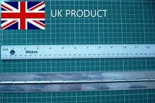 Image of Stainless Steel Piano Hinge 38mm/11/2" Open Width Undrilled UK Product Per 150mm