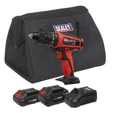 Image of Sealey Combi Drill Kit �13mm 20V SV20 Series - 2 Batteries CP20VDDKIT 