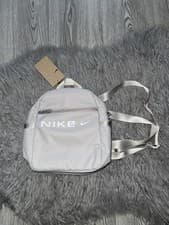 Image of Nike Sportswear Futura Womens Mini Backpack 6L Silver/Grey Brand New FZ2474 014